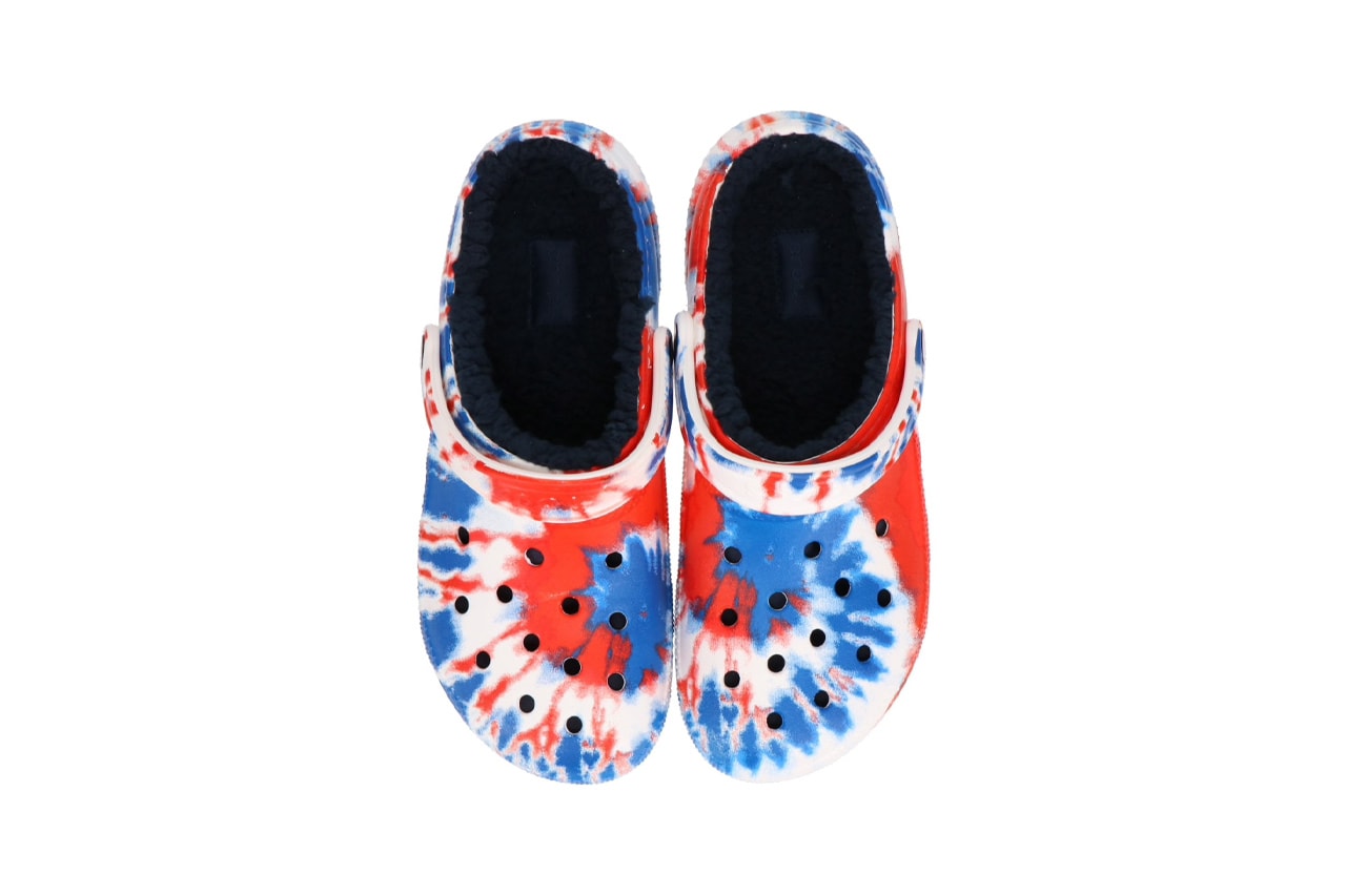 crocs zebra print tie dye pattern clogs fall winter shoes price release