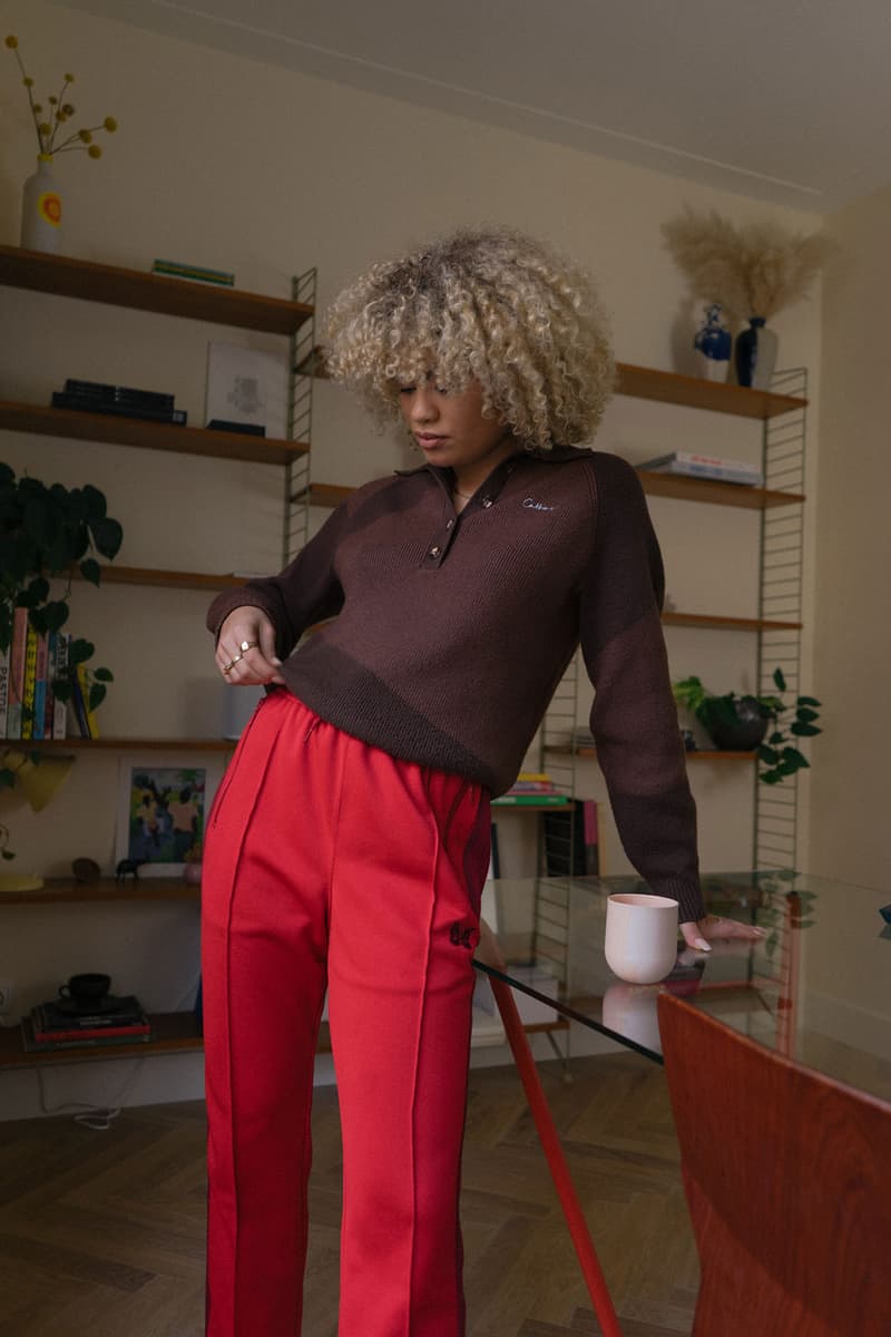 danielle cathari deconstructed knit sweater oatmeal blue bright orange fall winter release