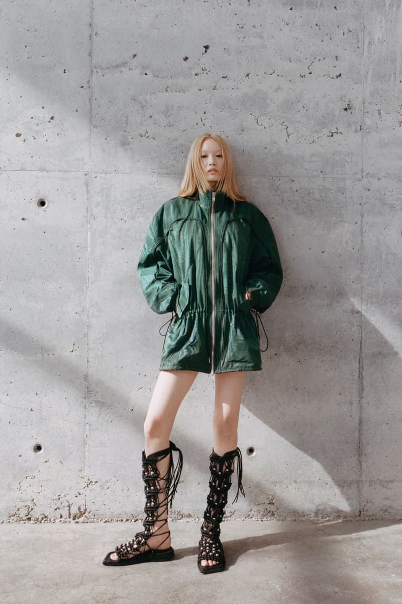 dion lee spring summer 2021 collection lookbook nature new york fernanda ly hanne gaby odiele