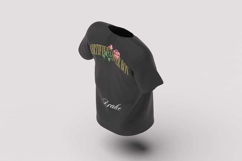 drake certified lover boy album merch pink jacket white cap nike