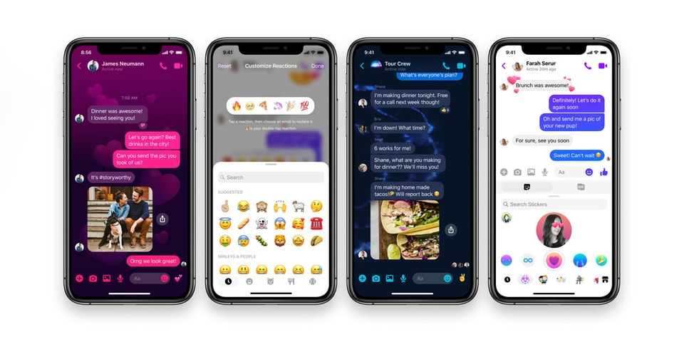 Has what purple messages? app 