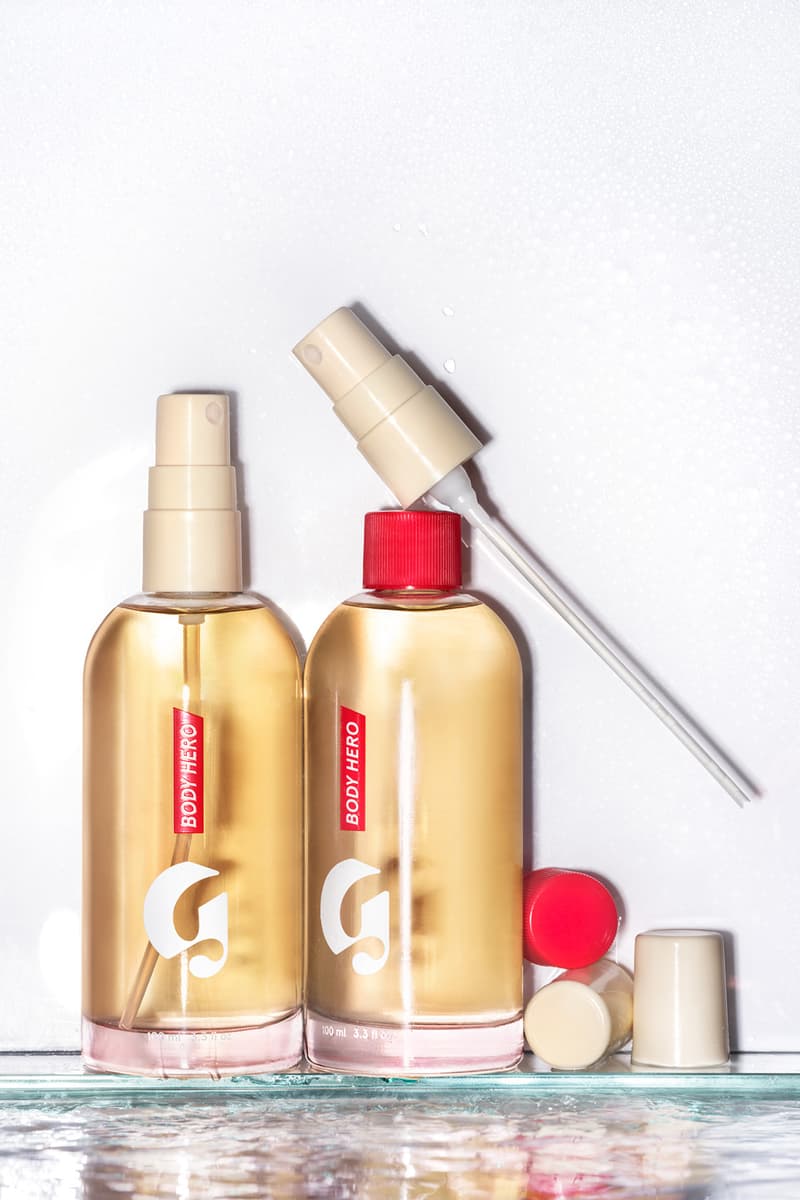 Glossier Body Hero Exfoliating Bar Soap Scrub