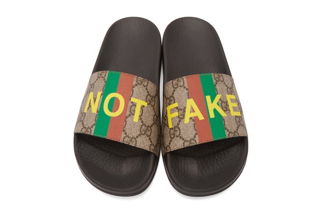 Gucci Brown "Not Slides | HYPEBAE