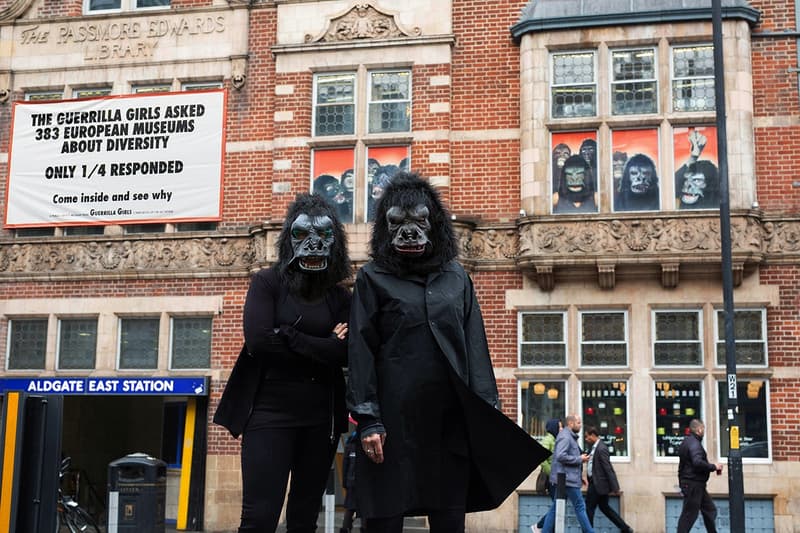 the guerrilla girls art of behaving badly retrospective book release interview art feminism activism