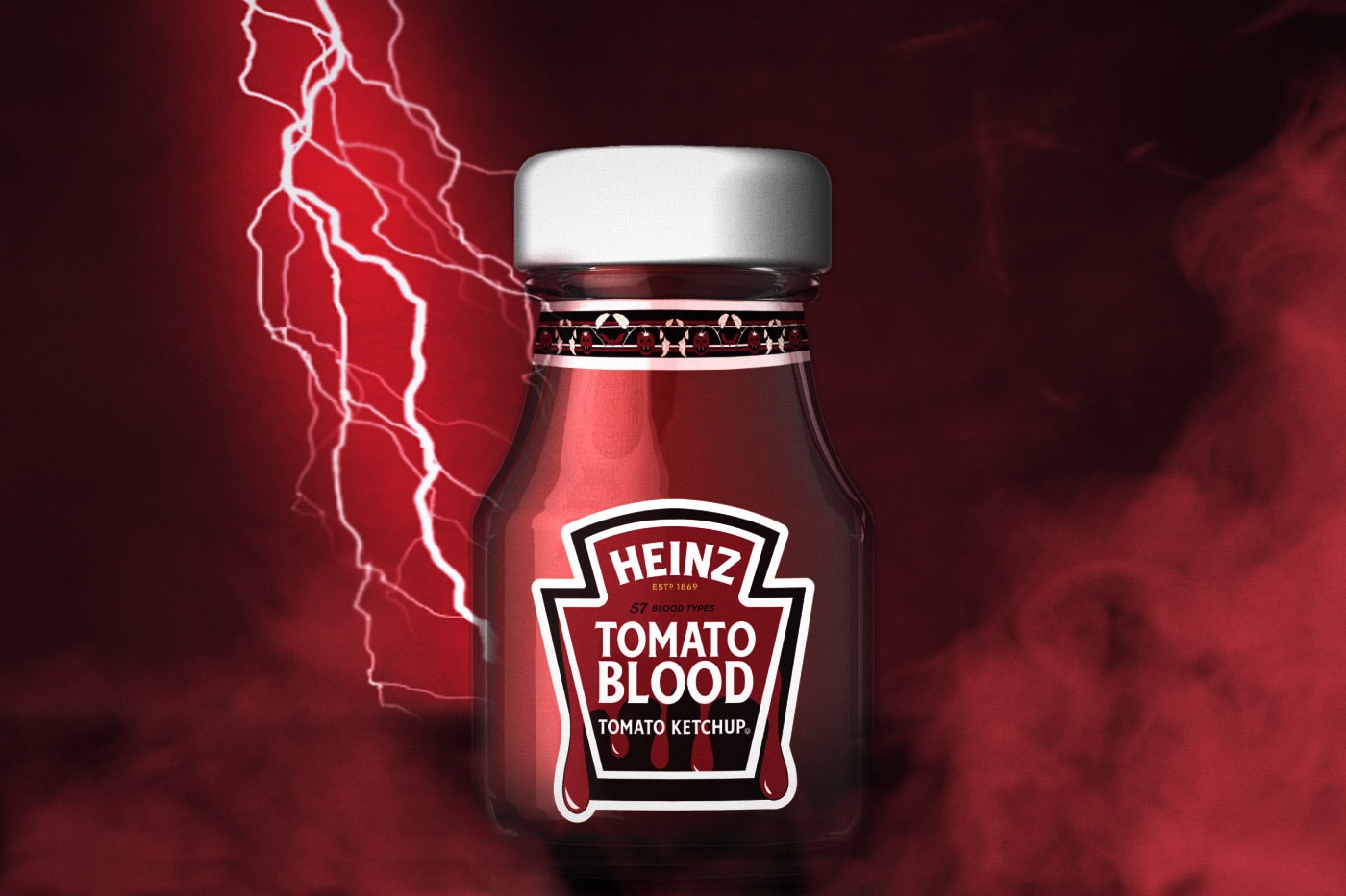 Heinz Releases Tomato Blood Ketchup for Halloween Condiment Limited-Edition 