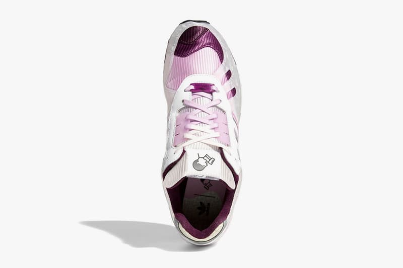 hey tea adidas originals a-zx 7000 sneakers collaboration merlot rich mauve clear lilac release info