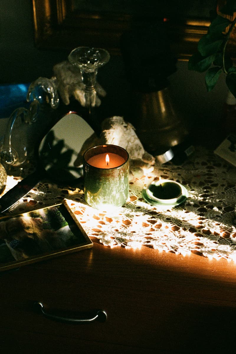 ikea byredo ben gorham collaboration osynlig scented candle collection homeware