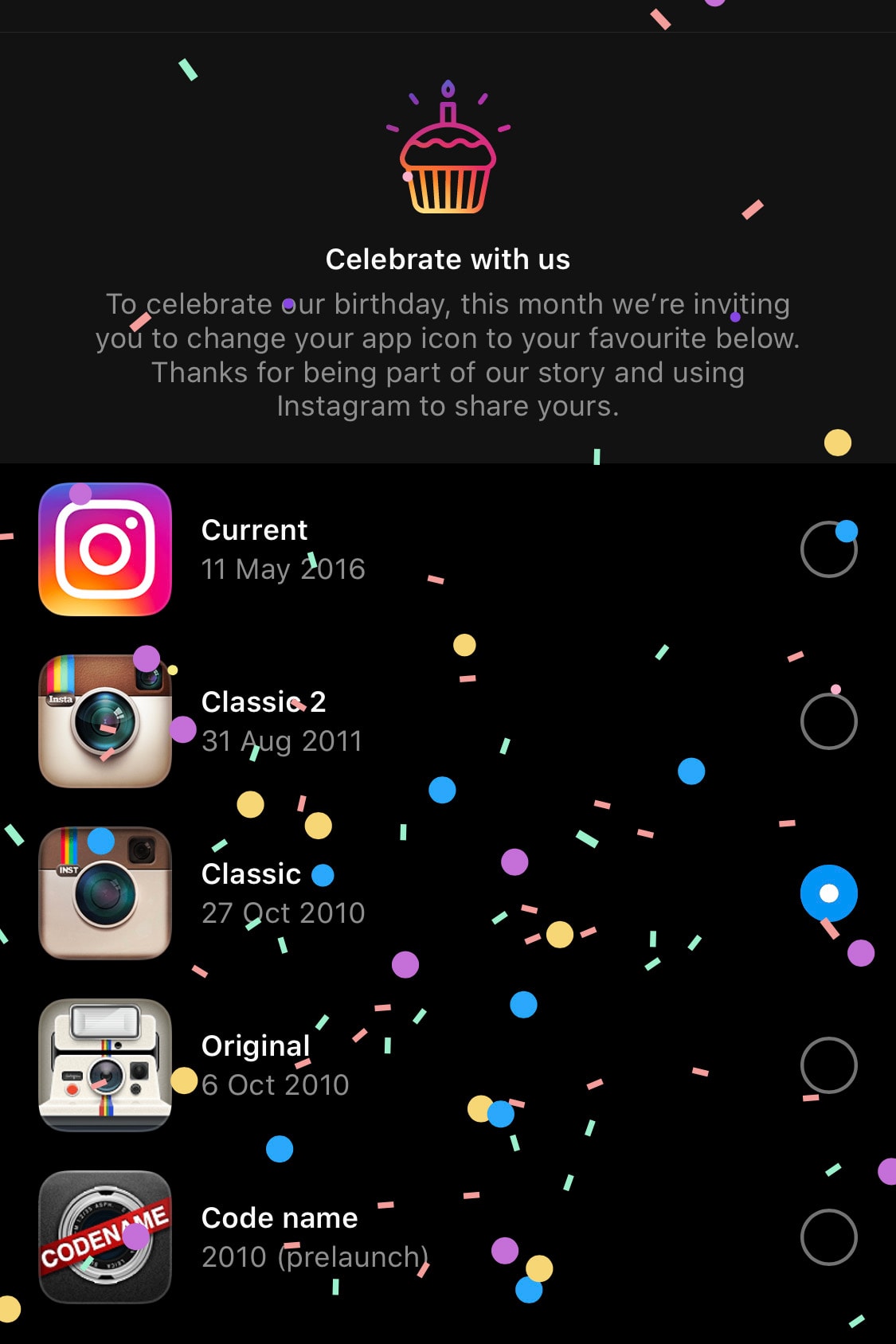 Instagram Secret Birthday Feature Logo Scroll Hidden How To 