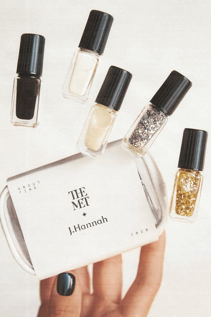 j hannah the met metropolitan museum of art collaboration about time mini nail polish set