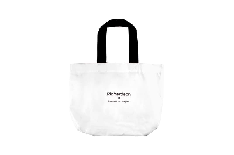 Jeanette Hayes x Richardson Collaboration Collection Bomber Jacket Tote Bag