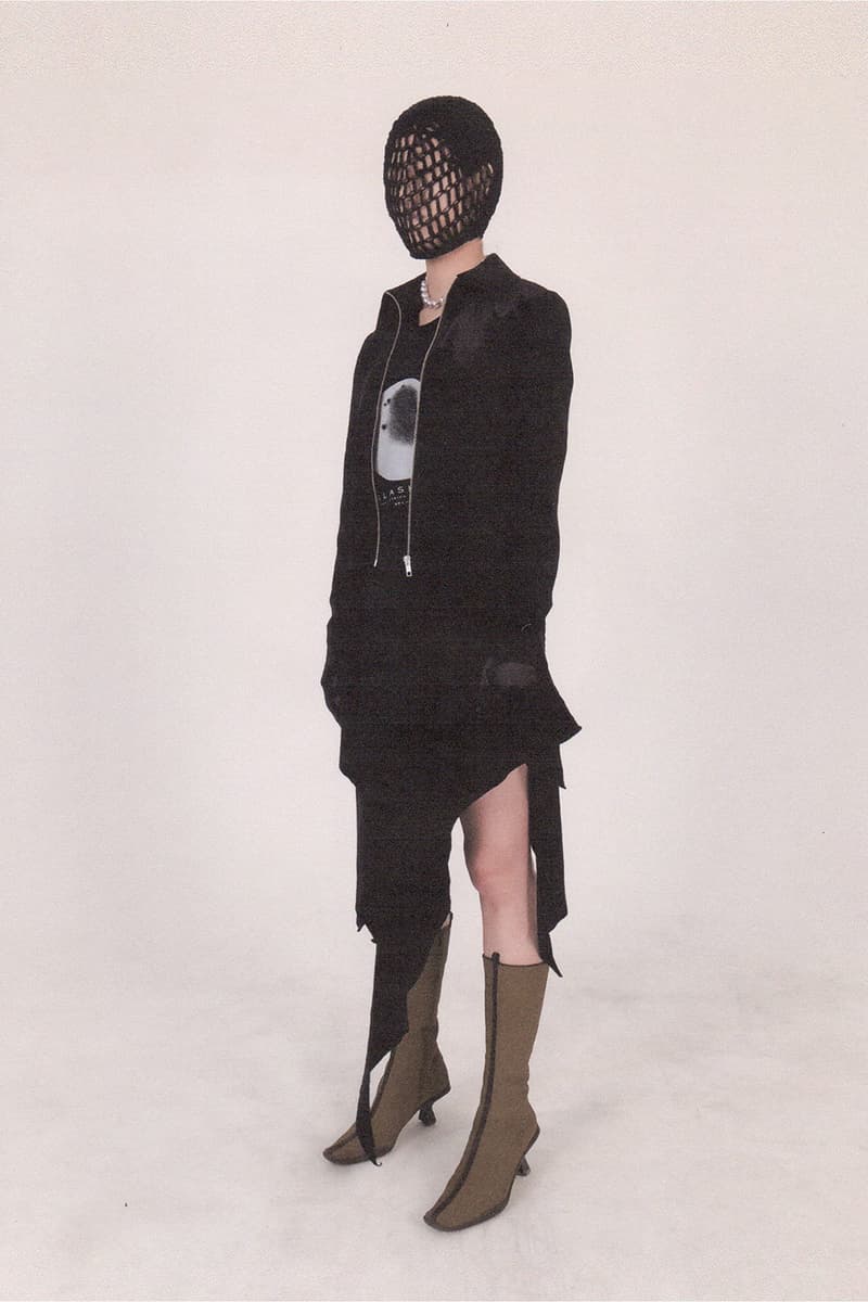 jichoi spring summer 2021 glasklar womenswear collection lookbook korean streetwear