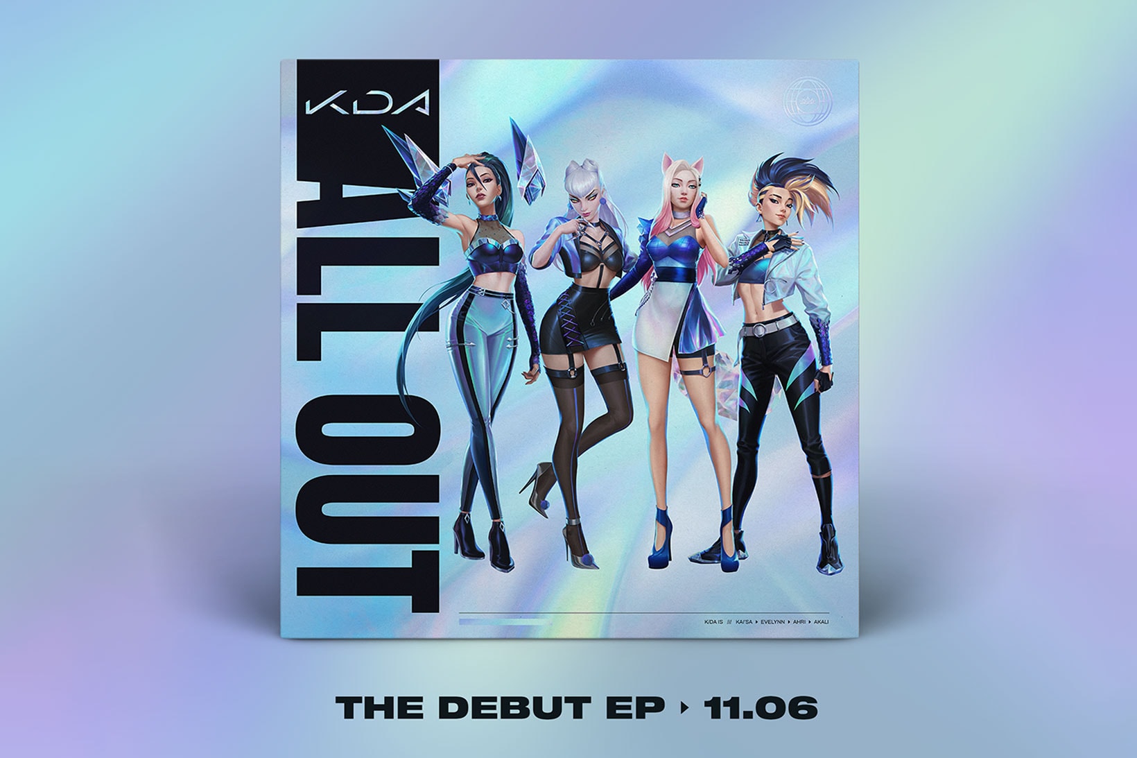 kda all out debut ep collaborators full list twice gidle madison beer wolftyle kim petras league of legends k-pop riot games