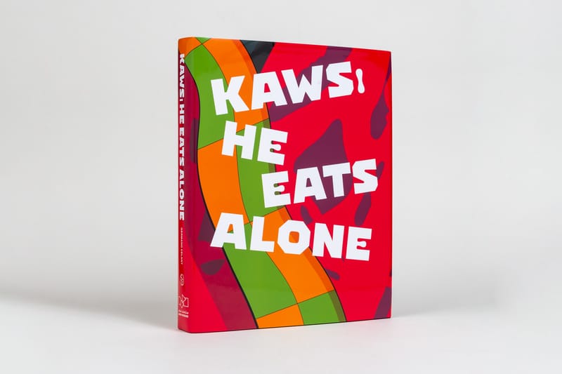 KAWS' Doha Exhibition Is Highlighted in Latest Book, 'HE EATS ALONE'