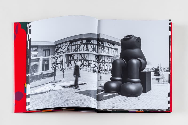 kaws he eats alone book catalog exhibition qatar doha fire station museum art release
