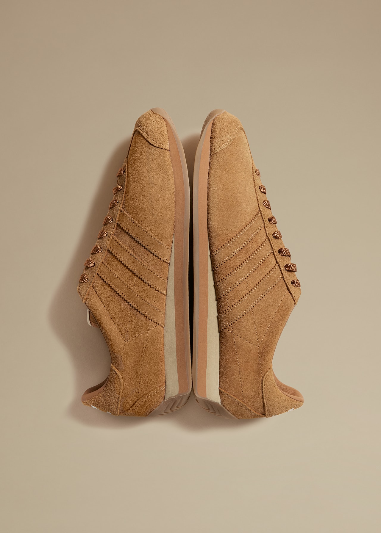 Khaite adidas Originals Women Sneaker Collaboration Fall Winter 2020 Camel