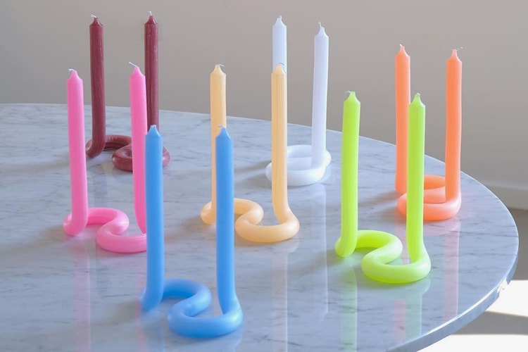 Lex Pott's Colorful Twist Candles Make the Perfect Home Decor