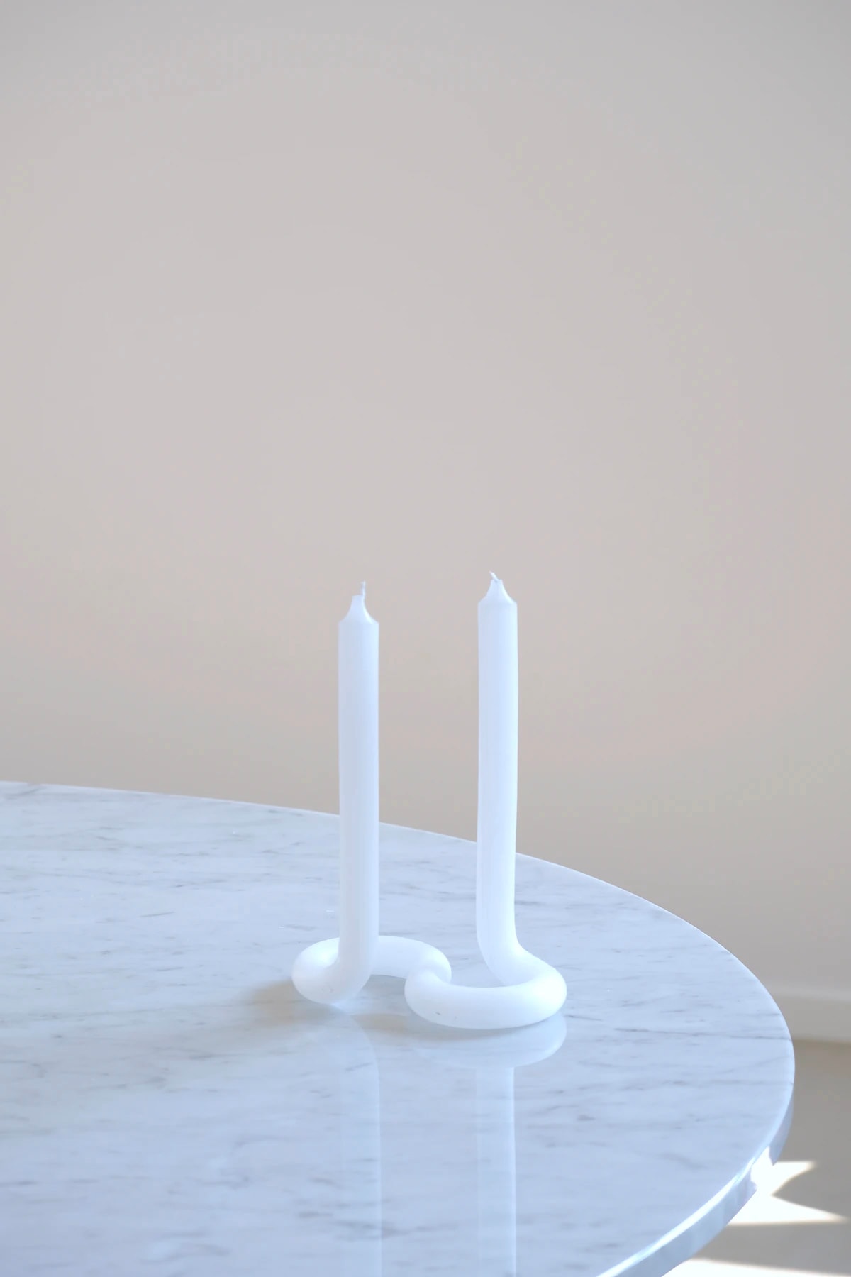 Lex Pott Twist Candles Double Duo Colors Home Decor Design Rotterdam Netherlands Designer White