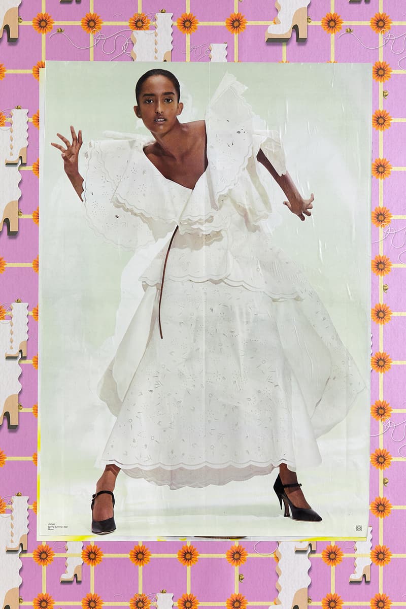 Loewe Spring/Summer 2021 Collection Posters Jonathan Anderson Anthea Hamilton