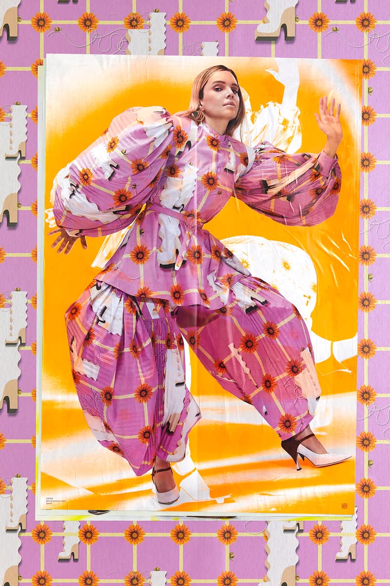 Loewe Spring/Summer 2021 Collection Posters Jonathan Anderson Anthea Hamilton
