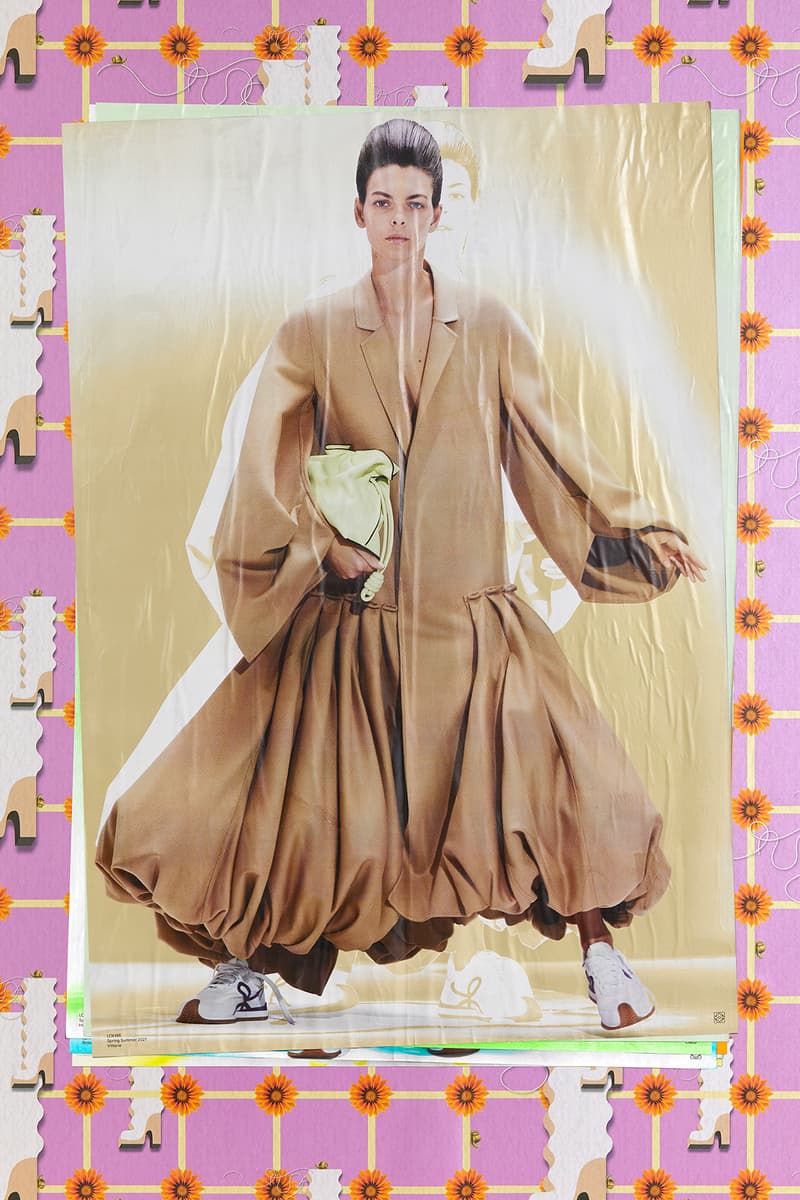 Loewe Spring/Summer 2021 Collection Posters Jonathan Anderson Anthea Hamilton