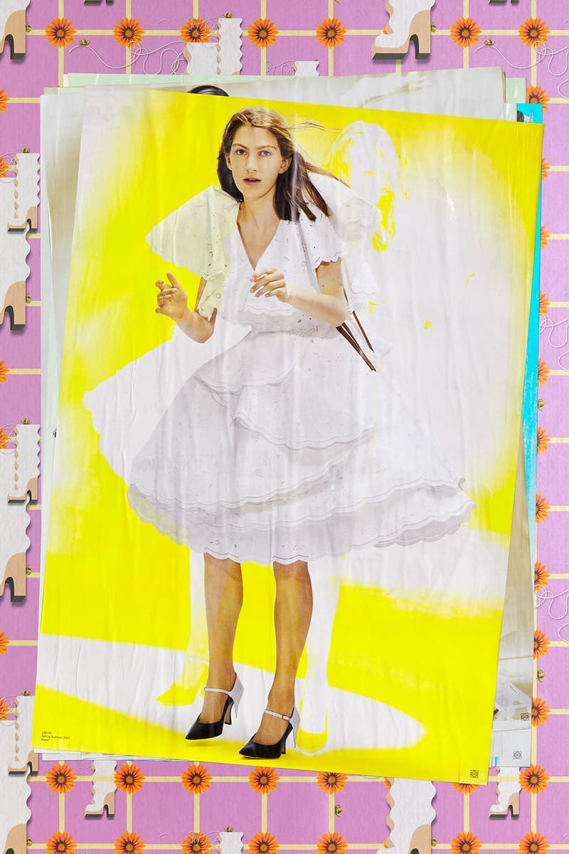 Loewe Spring/Summer 2021 Collection Posters Jonathan Anderson Anthea Hamilton