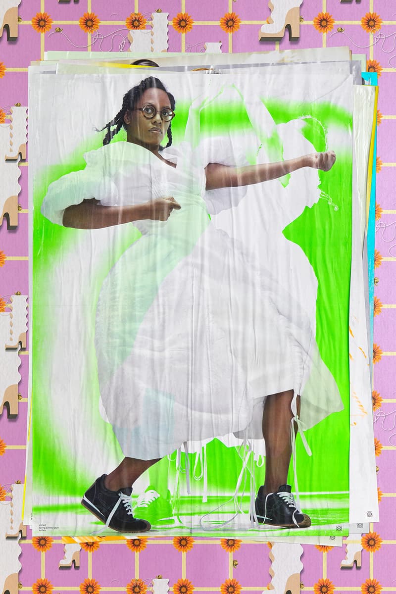 Loewe Spring/Summer 2021 Collection Posters Jonathan Anderson Anthea Hamilton