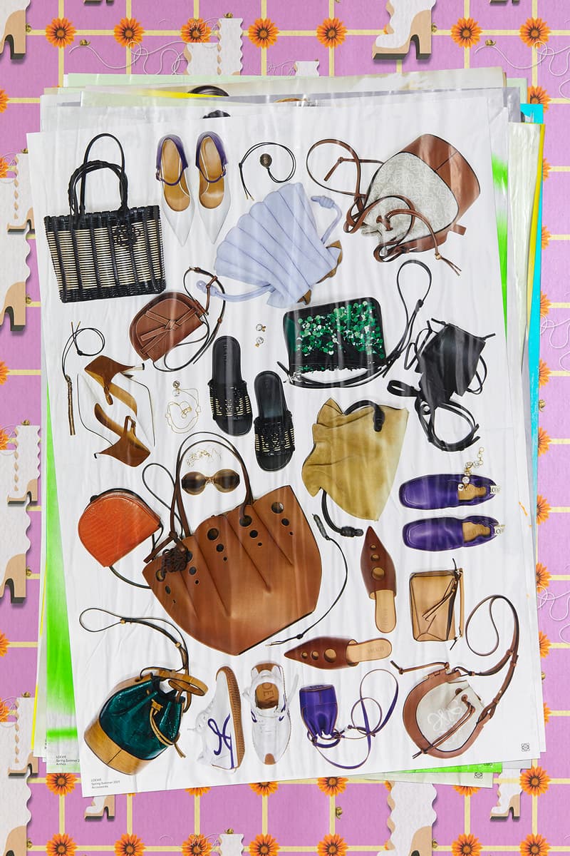 Loewe Spring/Summer 2021 Collection Posters Jonathan Anderson Anthea Hamilton
