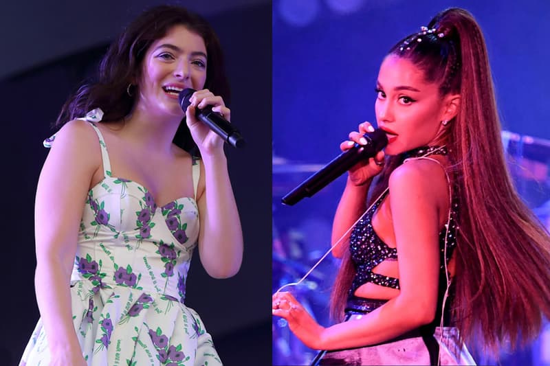 Lorde Ariana Grande Performance Live Concert