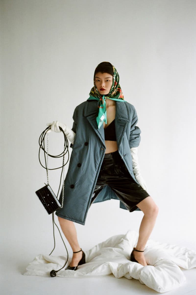 mm6 maison margiela fall winter editorial outerwear blazers tabi boots bags