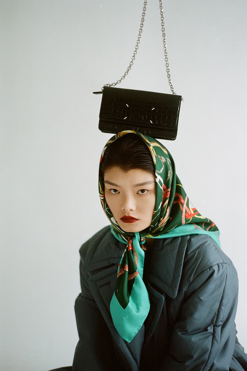 mm6 maison margiela fall winter editorial outerwear blazers tabi boots bags