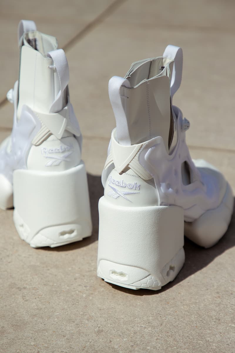 maison margiela reebok tabi instapump fury ankle boots white