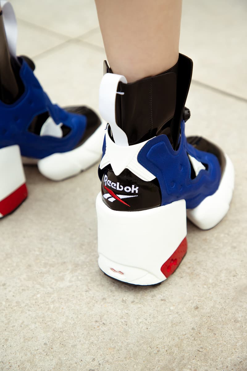 maison margiela reebok tabi instapump fury ankle boots black blue white red