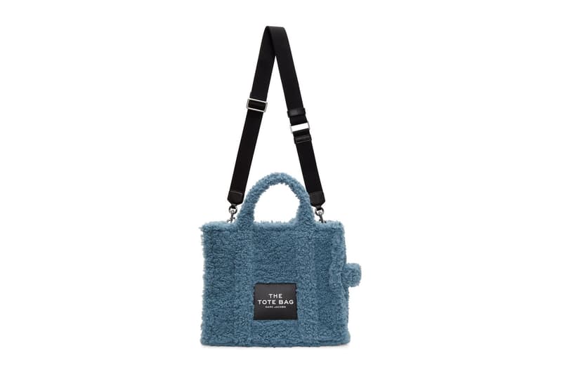 marc jacobs sherpa tote bag the small traveler pink blue black fall winter accessories price