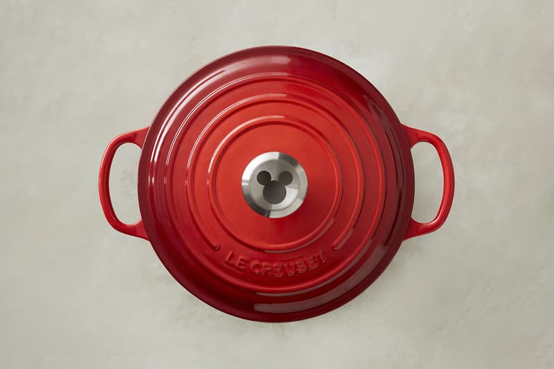 Mickey Mouse x Le Creuset Disney Cookware Collection Collaboration Dutch Oven Ramekin Trivet