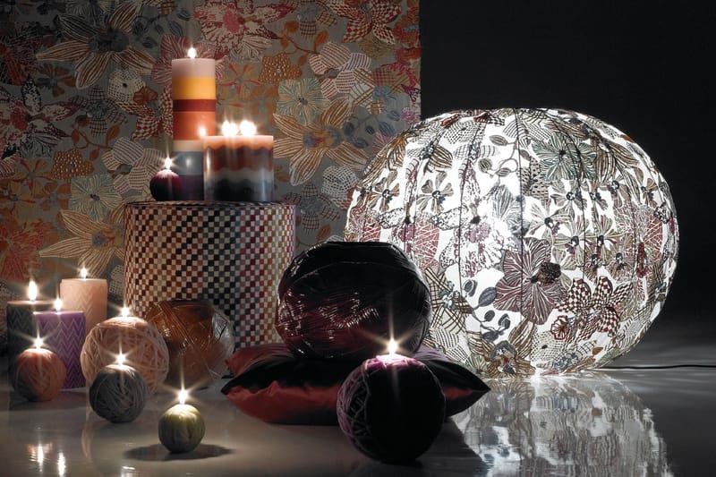 Get Festive and Cozy With MissoniHome's Zigzag and Yarn Candles