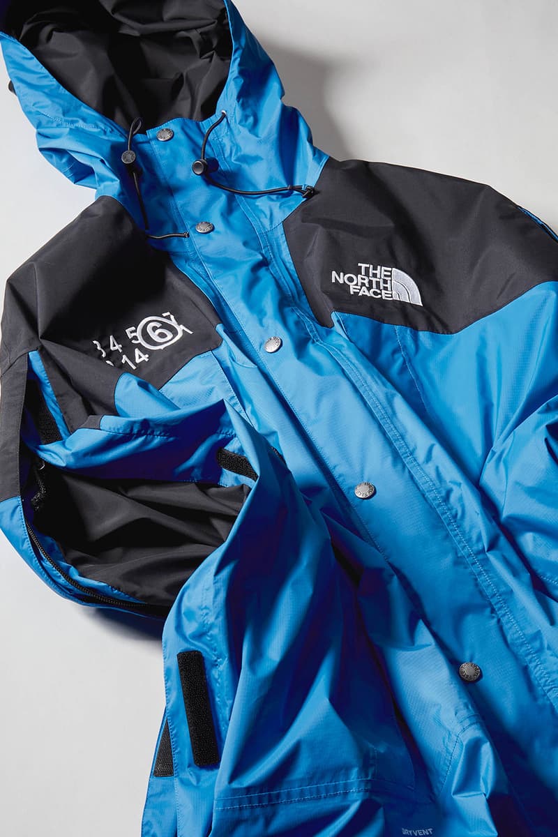 mm6 maison margiela the north face tnf collaboration closer look fall winter outerwear release price where to buy