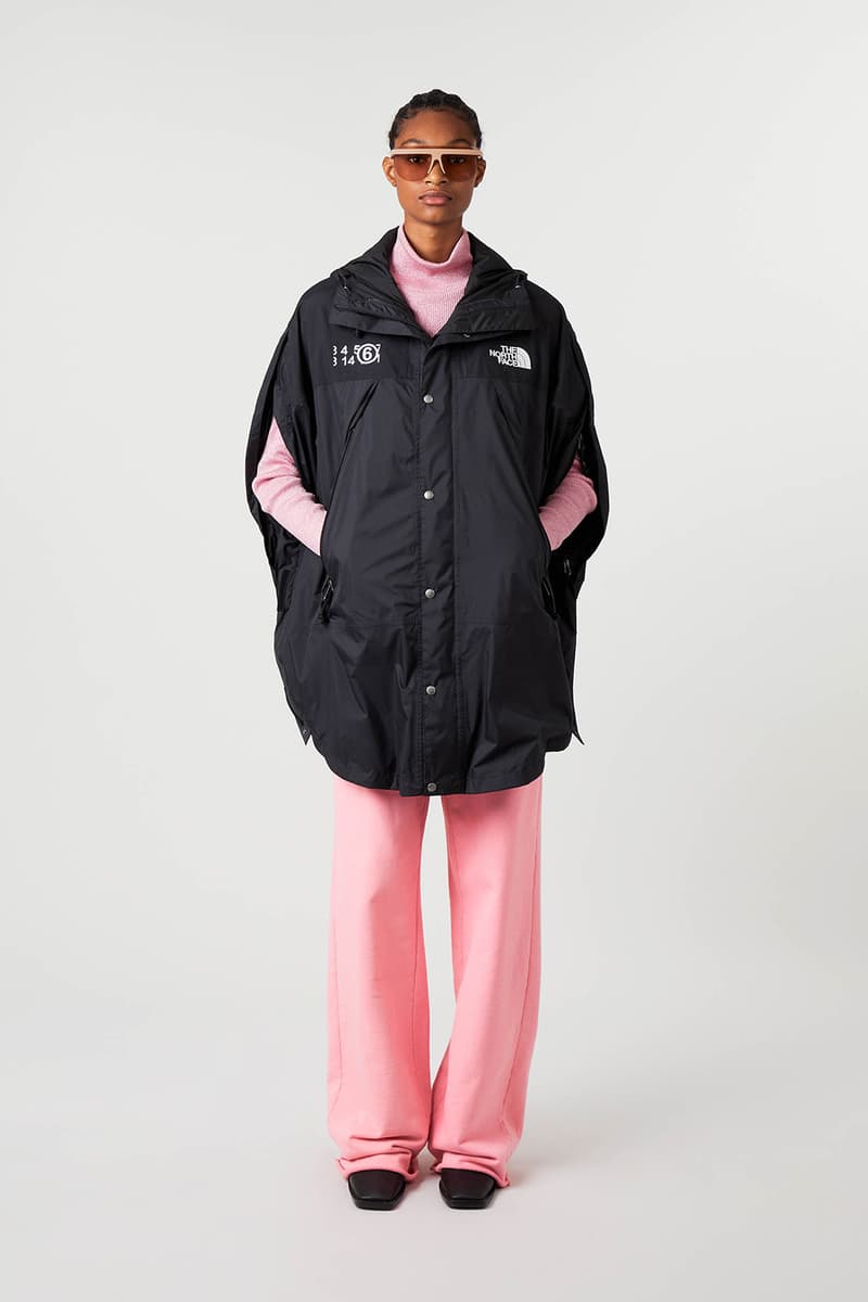 mm6 maison margiela the north face tnf collaboration closer look fall winter outerwear release price where to buy