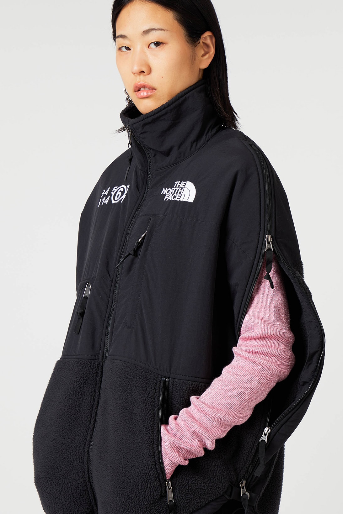 mm6 maison margiela the north face tnf collaboration closer look fall winter outerwear release price where to buy