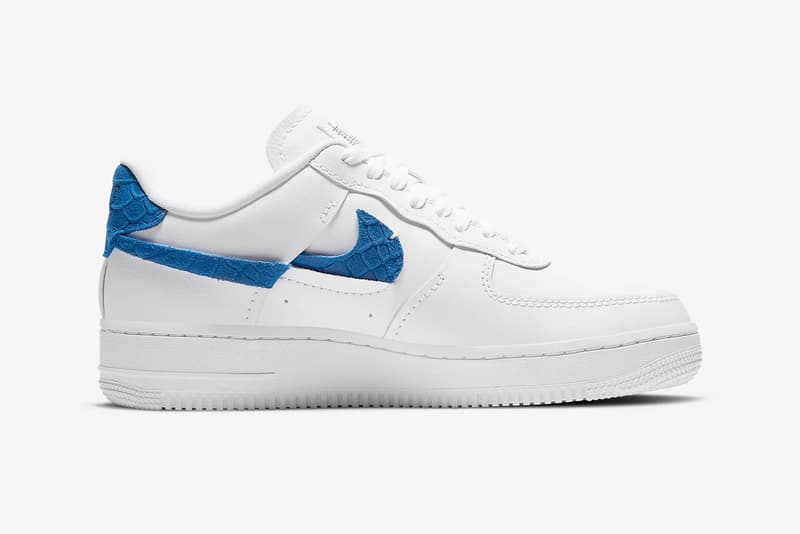 nike air force 1 lxx womens sneakers white pink red blue colorway sneakerhead shoes footwear
