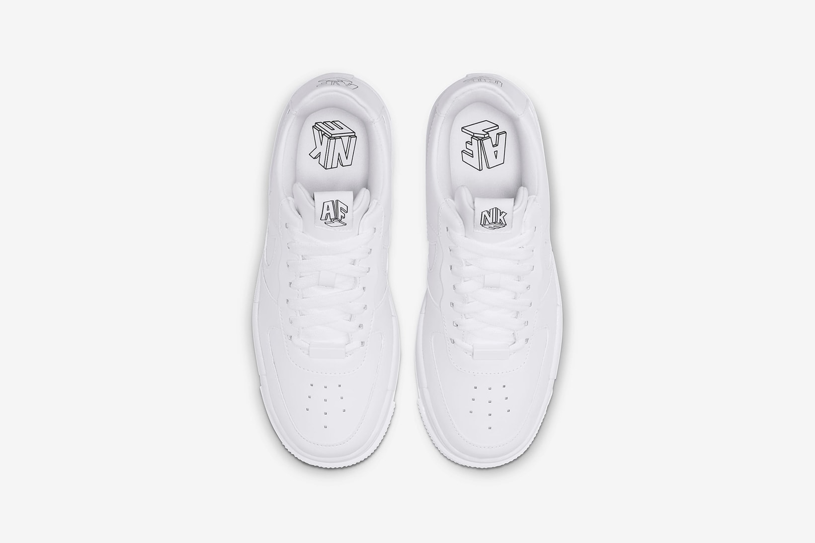 nike air force 1 pixel womens sneakers white colorway sneakerhead footwear shoes