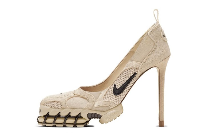 Would You Wear These Stussy x Nike Spiridon Cage 2 Heels?