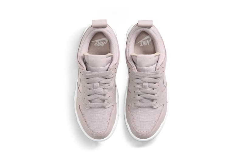 nude and white dunks