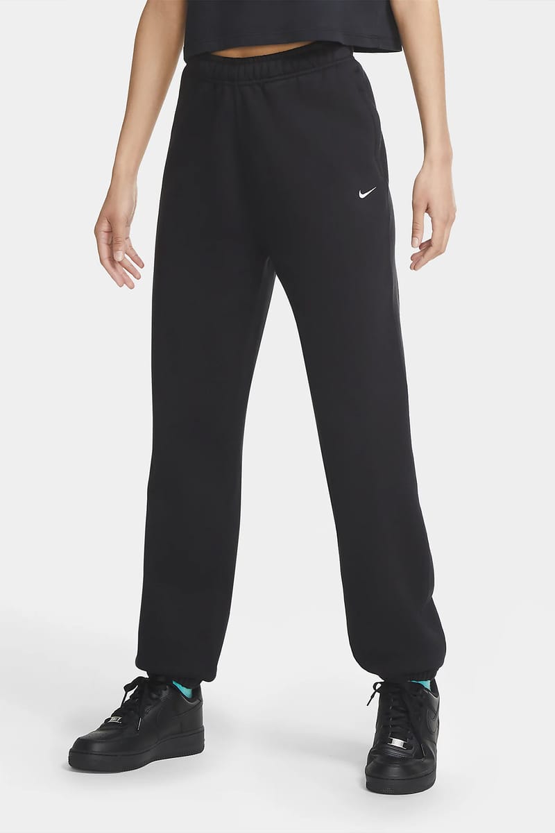 nike black sweats womens