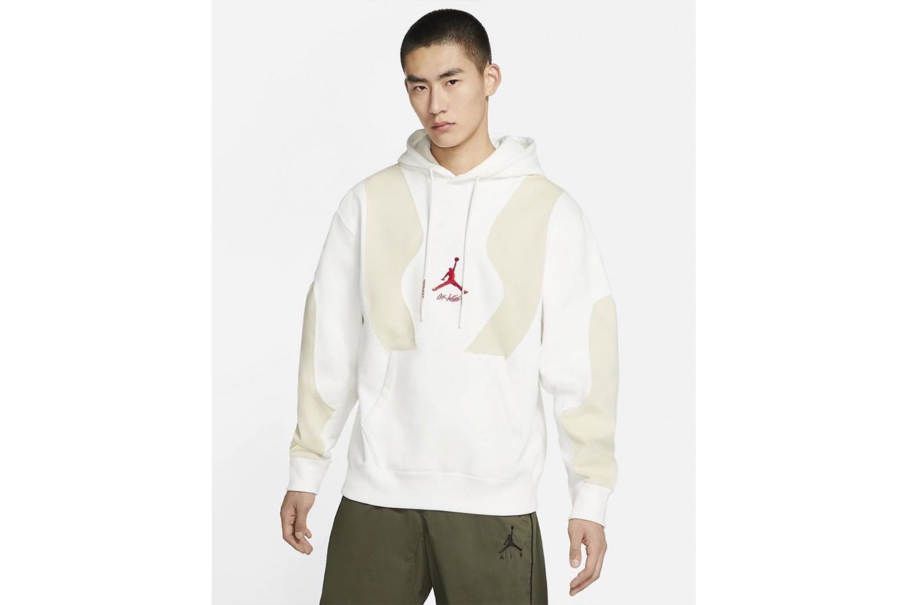 off-white jordan brand collaboration capsule t-shirts hoodies air jordan 5 aj5 sail release date info