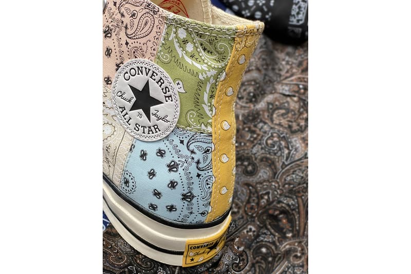 OFFSPRING x Converse Chuck 70 Paisley Pink Green Blue