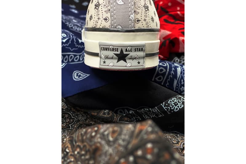 OFFSPRING x Converse Chuck 70 Paisley Black Grey Red