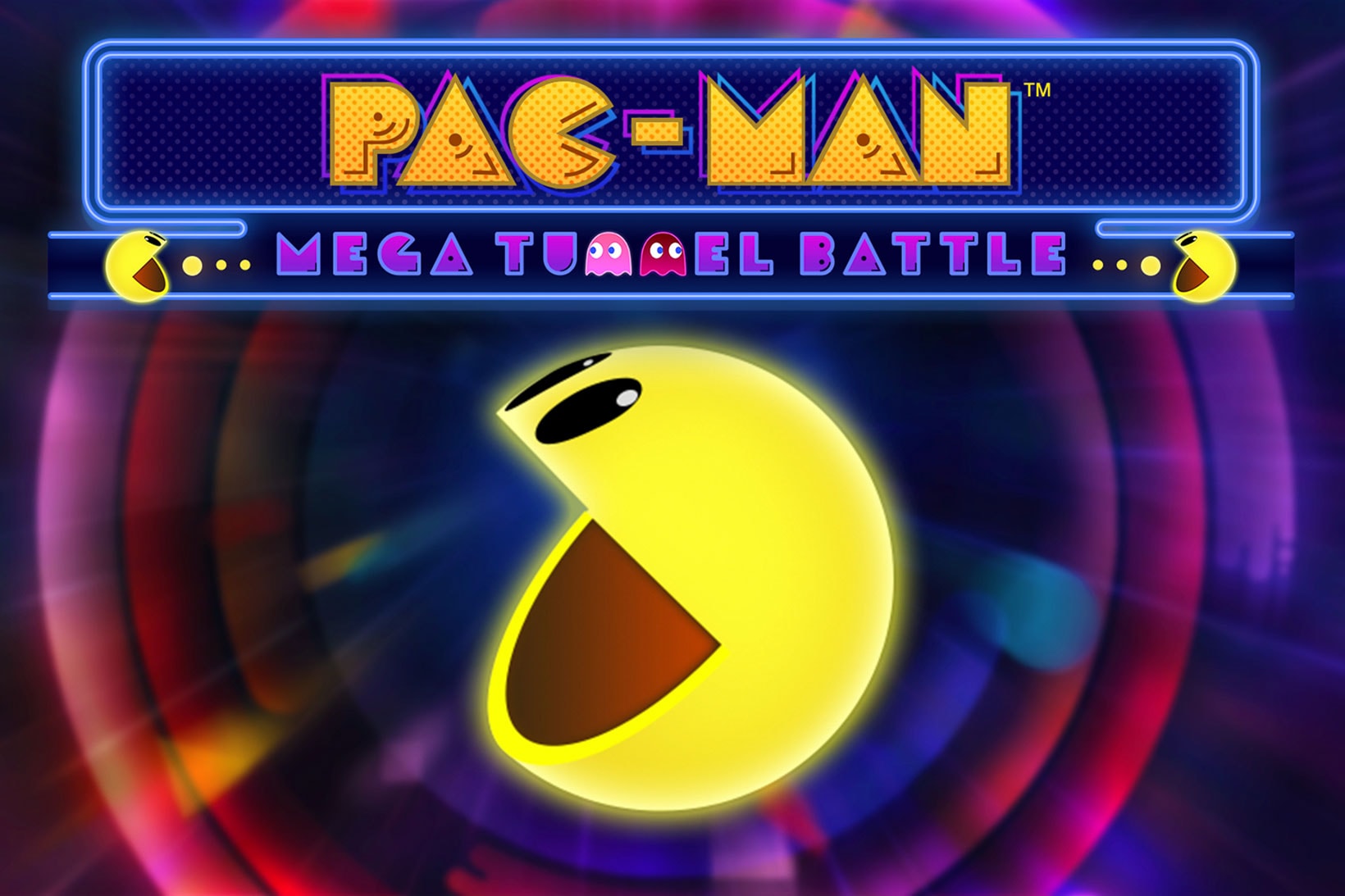 pac man mega tunnel battle royale video game release google stadia bandai namco