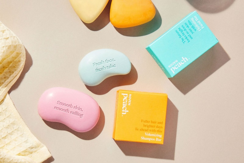 Peach Launches Plastic-Free Shower Soap Bars