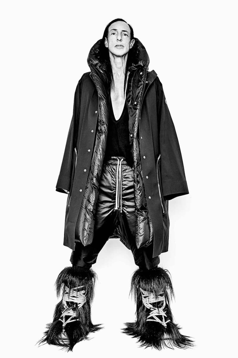Rick Owens Michele Lamy Moncler Genius Tour Fashion Talks Conversation Outerwear Lookbook