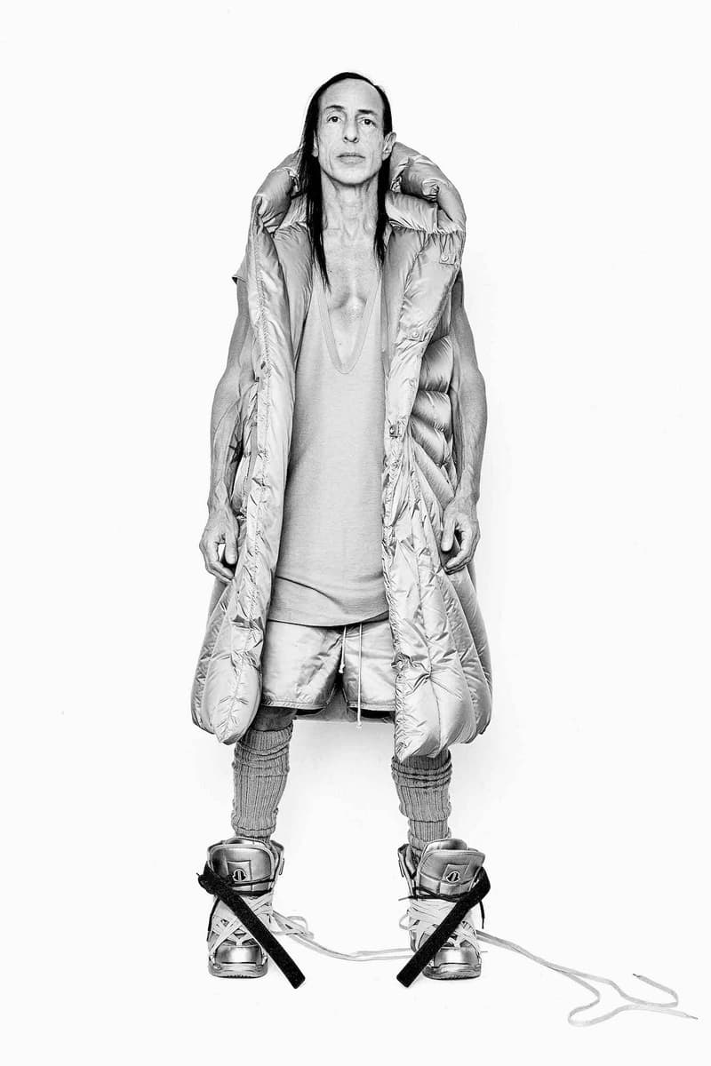 Rick Owens Michele Lamy Moncler Genius Tour Fashion Talks Conversation Outerwear Lookbook